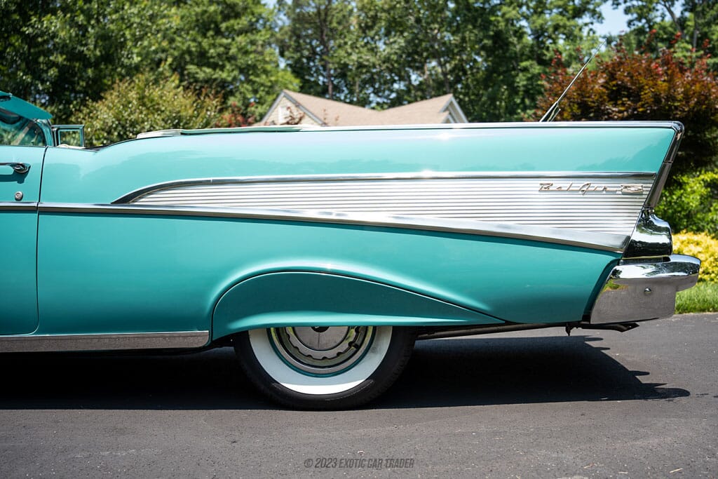 1957 Chevrolet Bel Air Convertible Restoration for sale